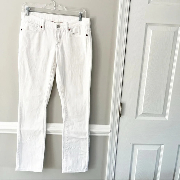 NWT Current/Elliott The Stiletto White Skinny Denim Jeans Size 25 - Picture 2 of 6